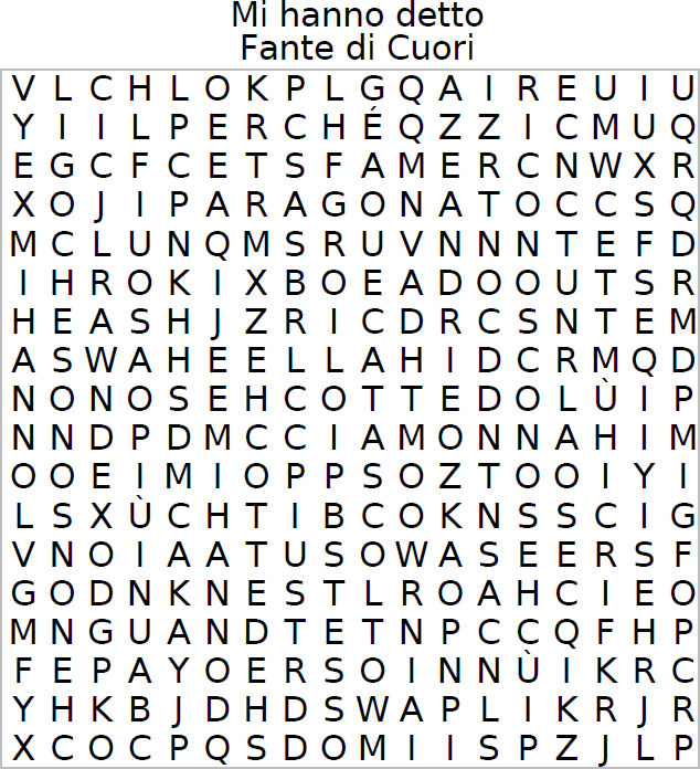 Mi hanno detto